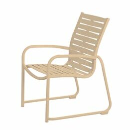 Tropitone Millennia Stacking Patio Dining Chair With Cushion Wayfair