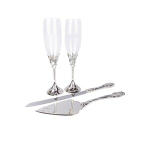 Antionette 4 Piece Cake Server Set