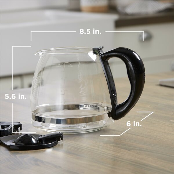 Black + Decker Replacement 12 Cup Coffee Carafe & Reviews | Wayfair