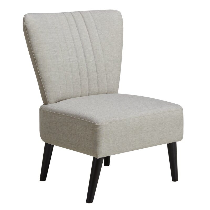 Thayer Channeled Back Slipper Chair