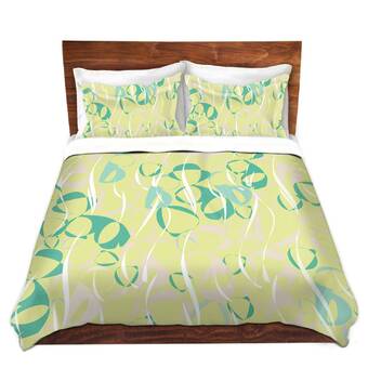 East Urban Home Geo Seed By Holly Helgeson Featherweight Duvet