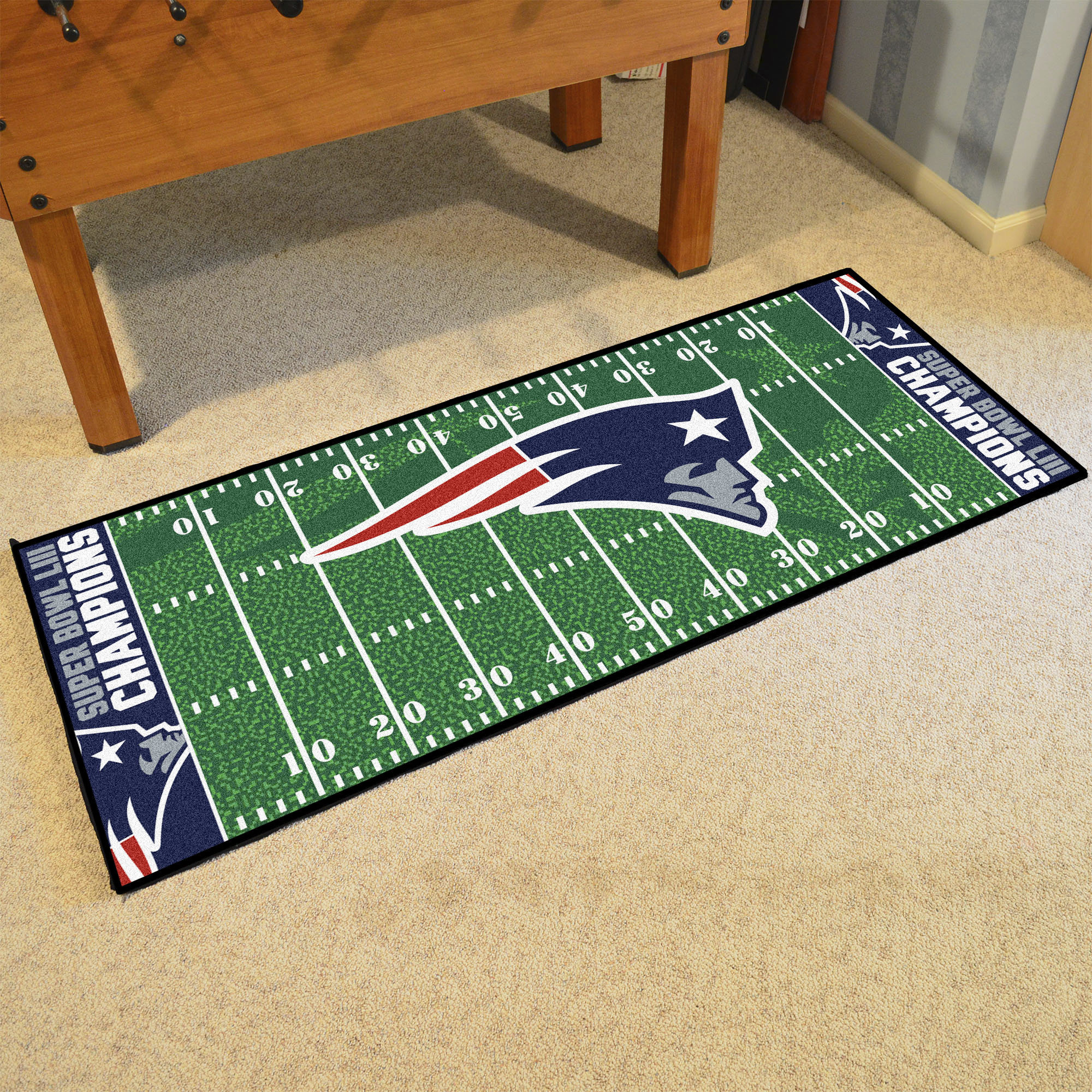Fanmats San Francisco 49ers Super Bowl Liv Champions Field Runner Mat 2 6 X 6 Green Area Rug Wayfair