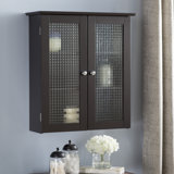 Espresso Bathroom Wall Cabinet Wayfair