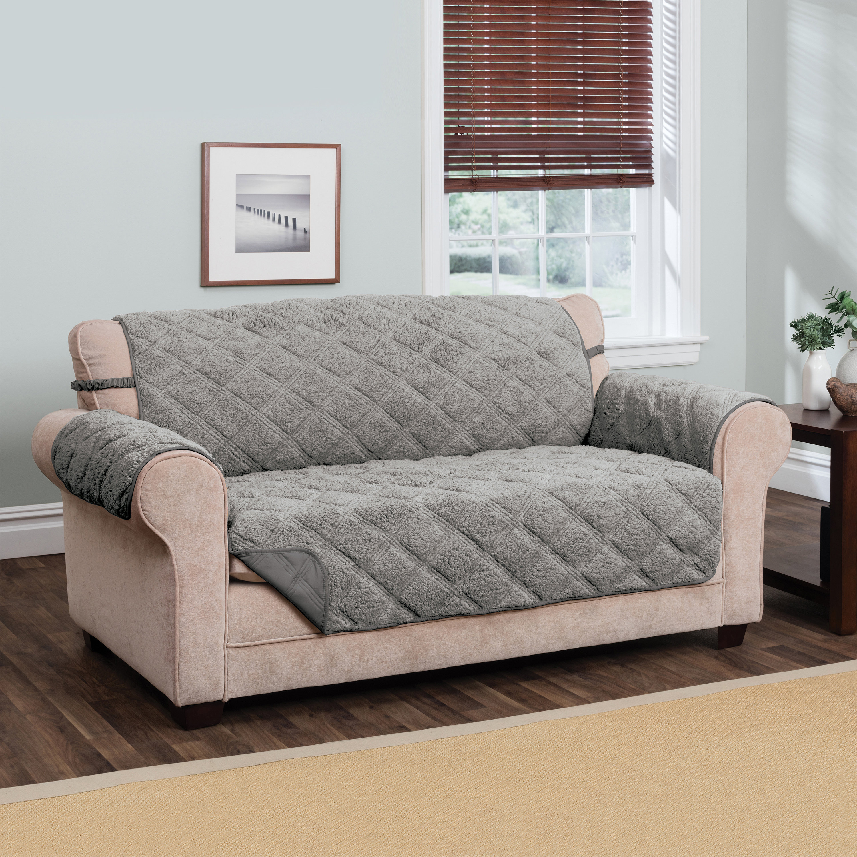Sherpa Waterproof Sofa Slipcover