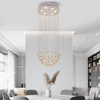 Mercer41 Chingford 8 Light Unique Chandelier Reviews Wayfair