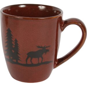 Comet Moose Stoneware 12 Oz. Mug