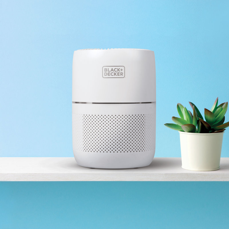 Black Decker Tabletop Air Purifier With Hepa Filter Wayfair