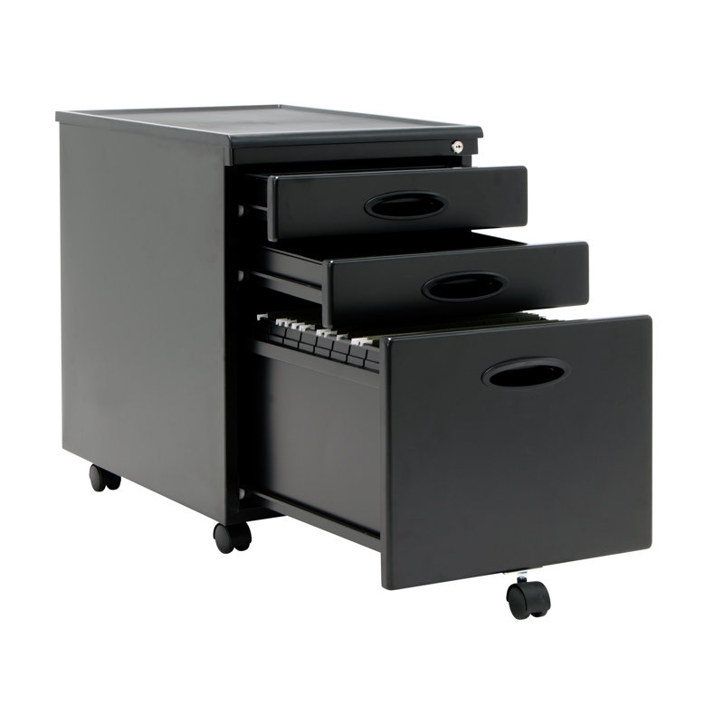 Wrought Studio Feltonville 3 Drawer Filing Cabinet Reviews Wayfair