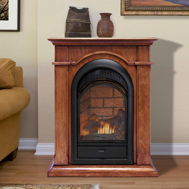 Alcott Hill Karen Vent Free 36 H X 28 W Freestanding Natural Gas
