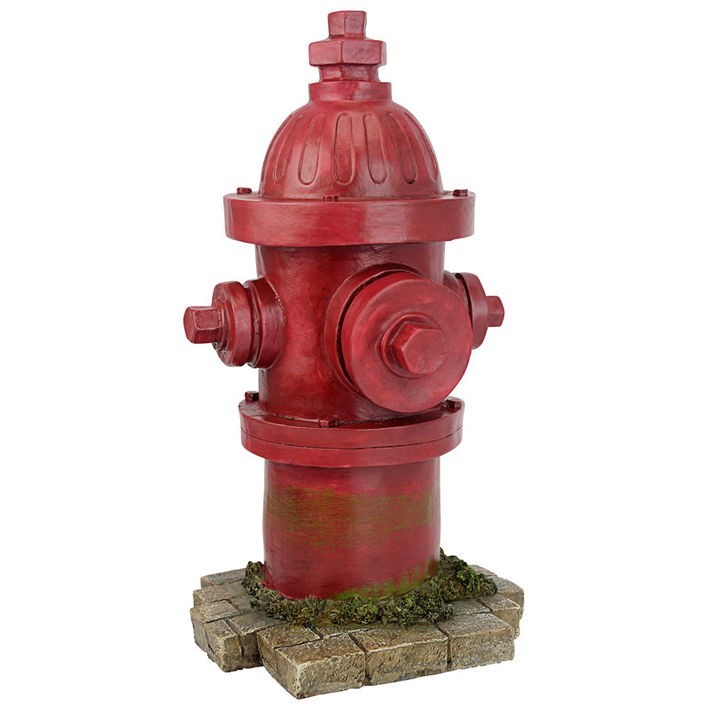 Design Toscano Dog S Second Best Friend Fire Hydrant Garden Art Reviews Wayfair