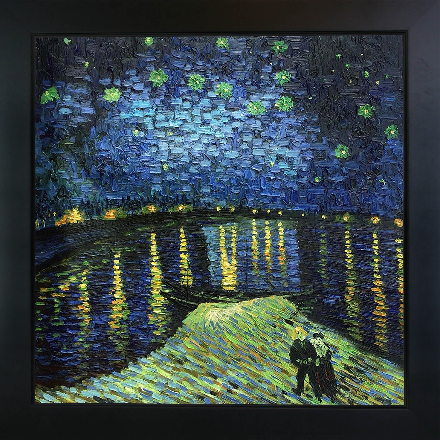 Ночь в монштаде счастливая случайность. «Звёздная ночь» Ван Гог. Импрессионизм Ван Гог Звездная ночь. Ван Гог звезды над роной.