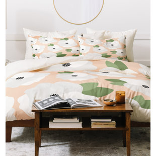 Go to store & view more images East Urban Home Floral Duvet Set