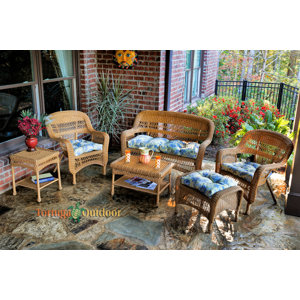 Baden 6 Piece Lounge Seating Group with Cushions