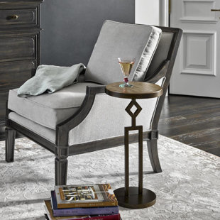 Cedar Creek Button Top Scatter End Table by Darby Home Co Cheap