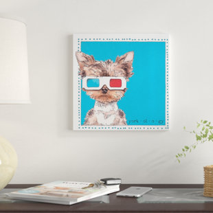 yorkie wall art