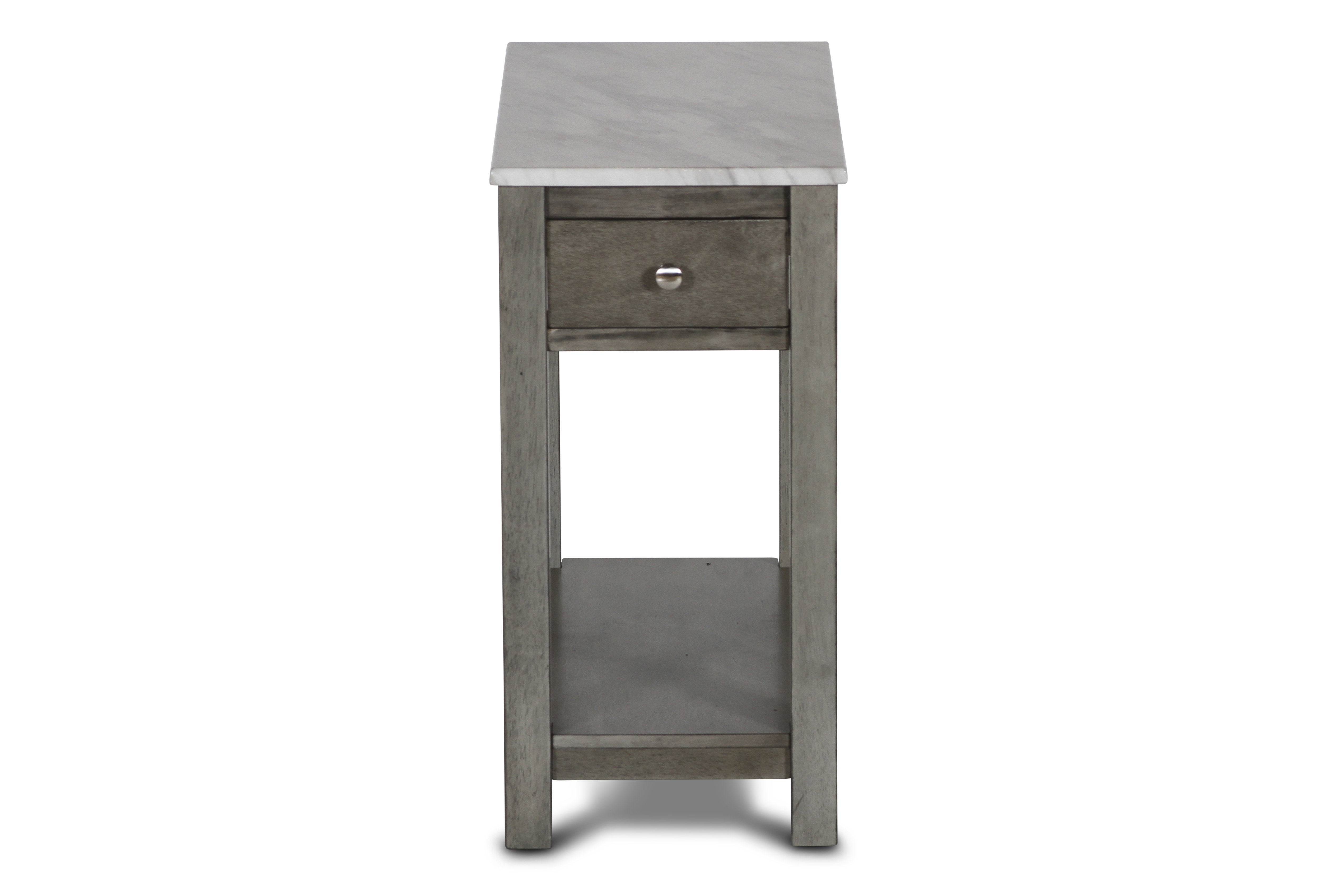 Winston Porter Erda End Table With Storage Reviews Wayfair