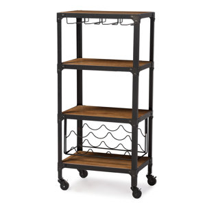 Atayurt 6 Bottle Floor Wine Rack by Trent Austin..