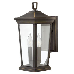 Go to store & view more images Bromley 2-Light Outdoor Wall Lantern by Hinkley Lighting