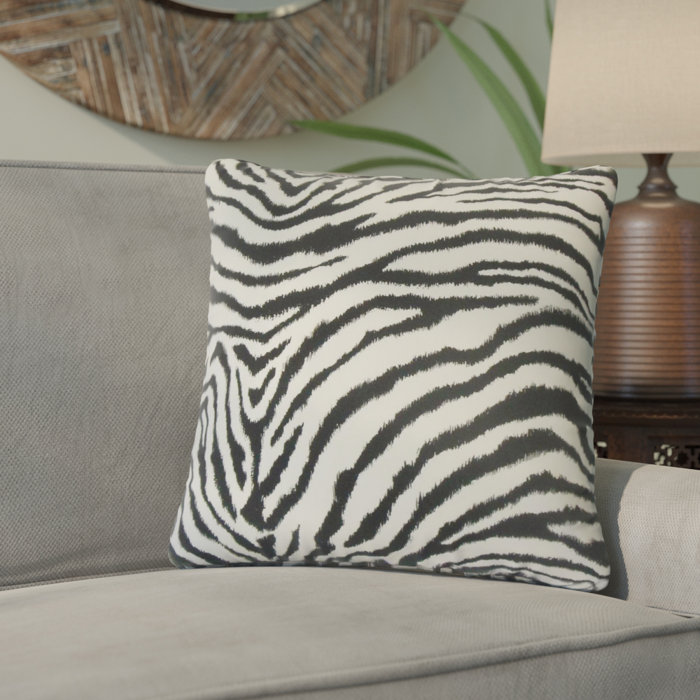 Bloomsbury Market Kayson Animal Print Cotton Throw Pillow Wayfair Ca