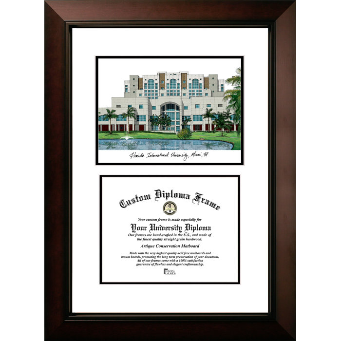 Campus Images University Of Akron Zips Tassel Box And Diploma Frame Pinnacleoilandgas Com