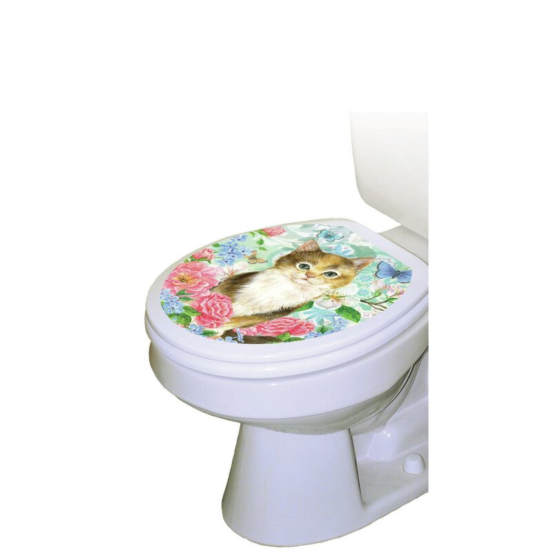 soft toilet seats with decorative lids