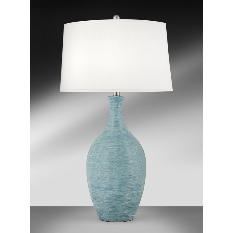 Medallion Lighting Filare Spun Blue 31 Table Lamp Wayfair