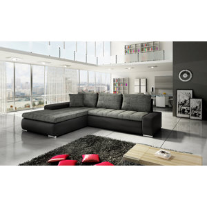Ecksofa Ferrara mit Bettfunktion von Home & Haus