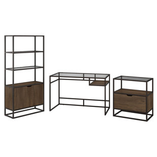 Bookcase Filing Cabinet Combo Wayfair