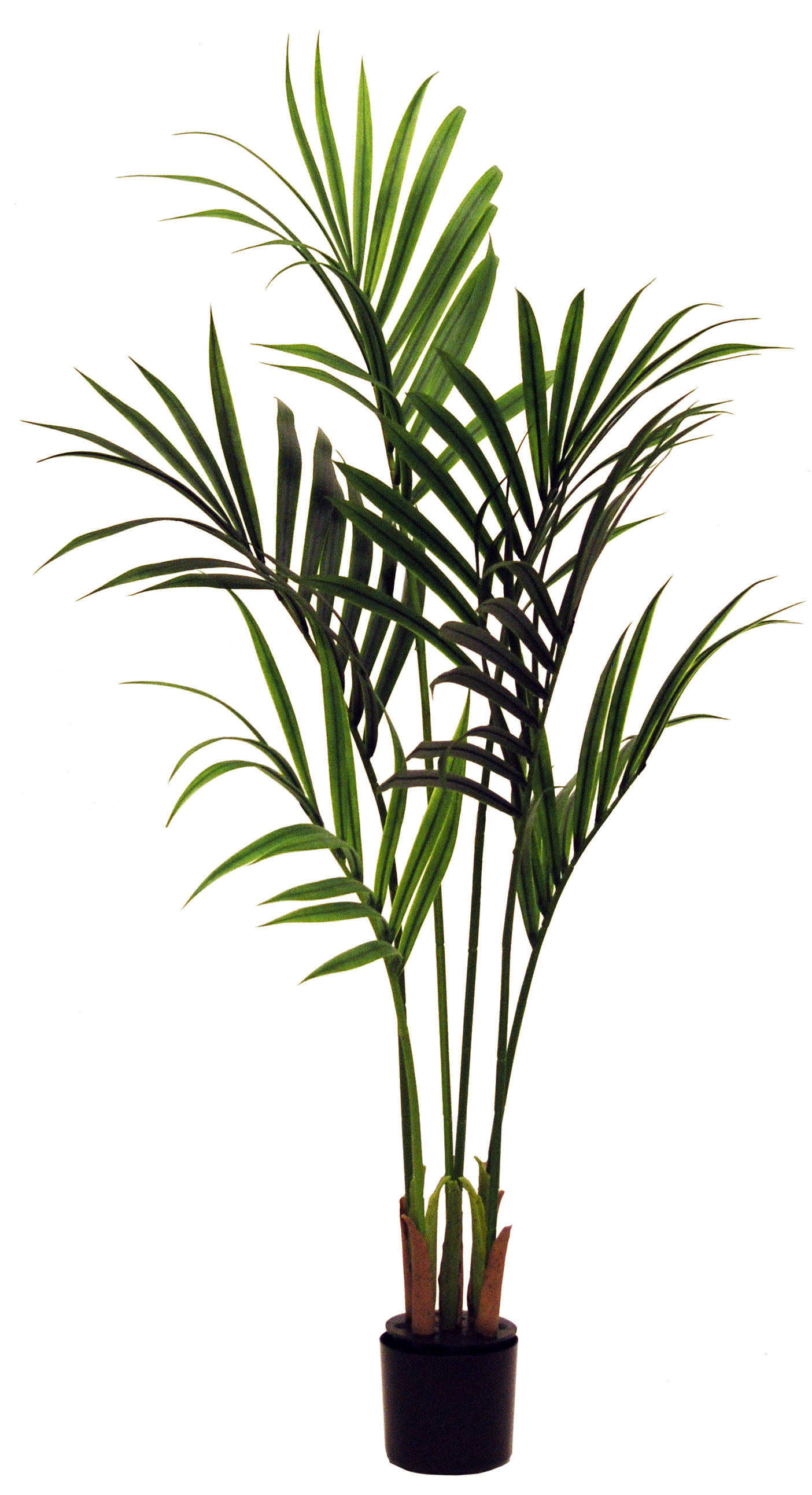 Bayou Breeze Faux Palm Tree in Pot Wayfair