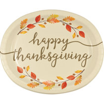 disposable thanksgiving dinnerware