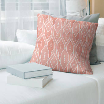 Rosalind Wheeler Caseareo Vibrant Leaves Cotton Throw Pillow Cover Wayfair