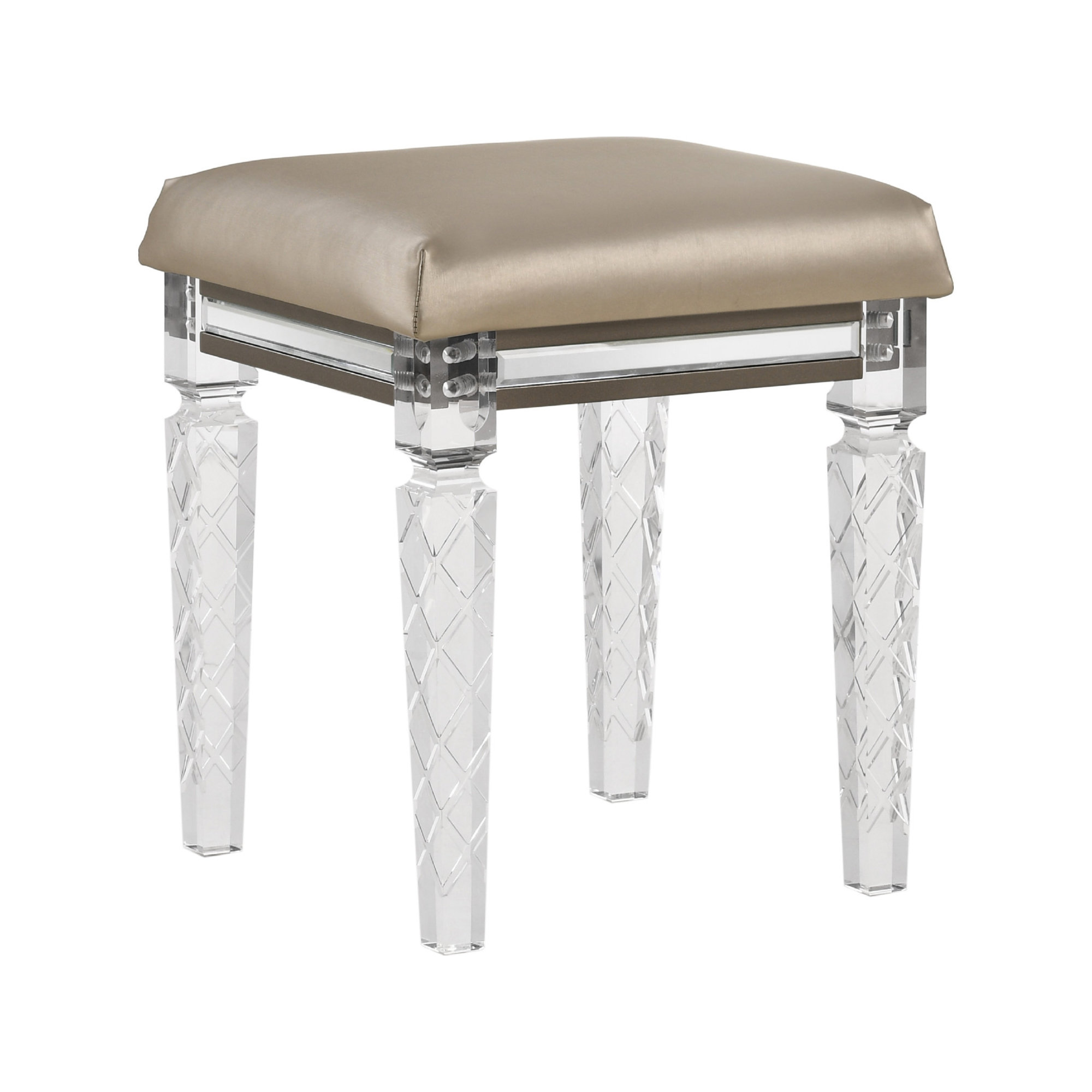 Rosdorf Park Chaim 19'' Tall Vanity Stool Wayfair