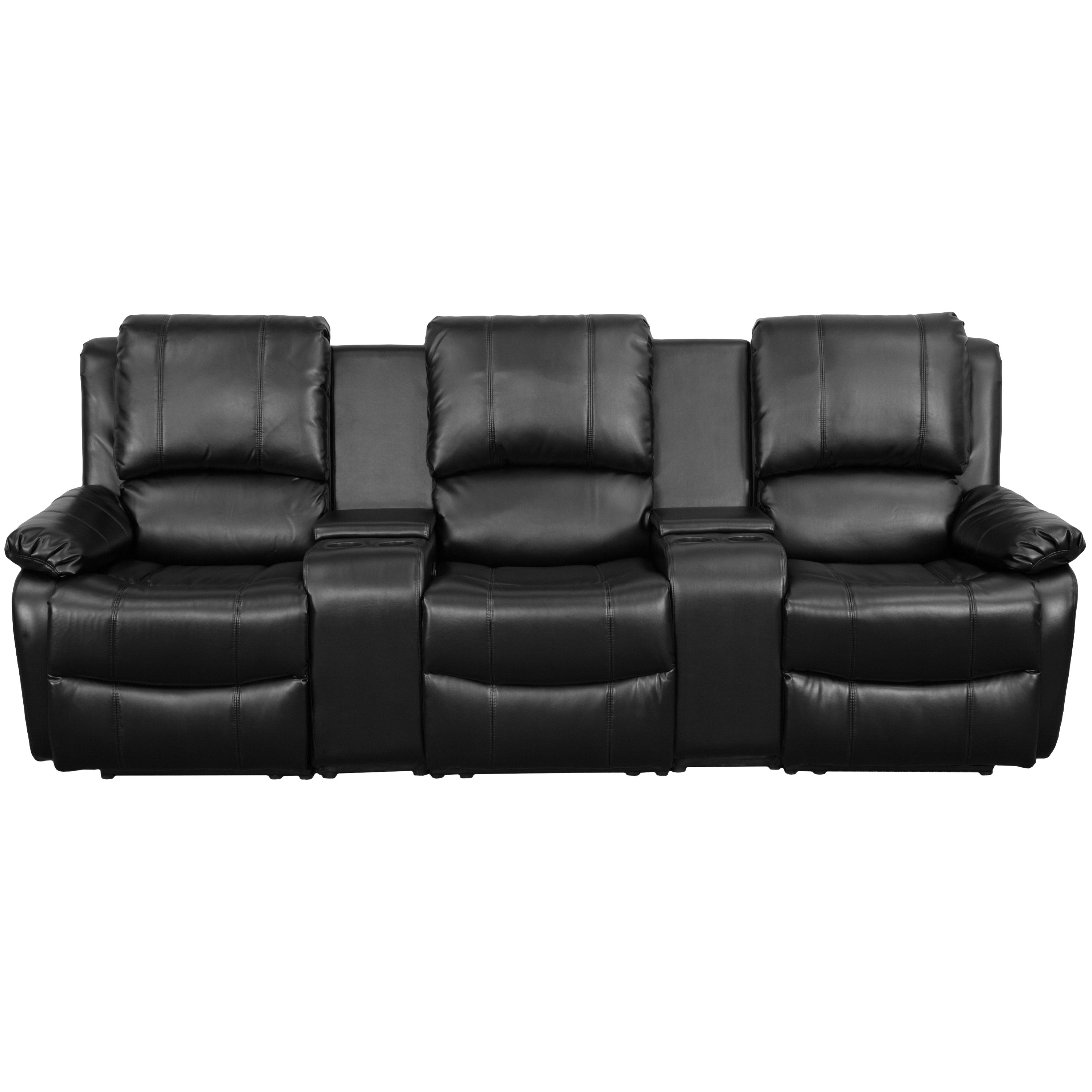 Red Barrel Studio Leather Home Theatre Sofa Reviews