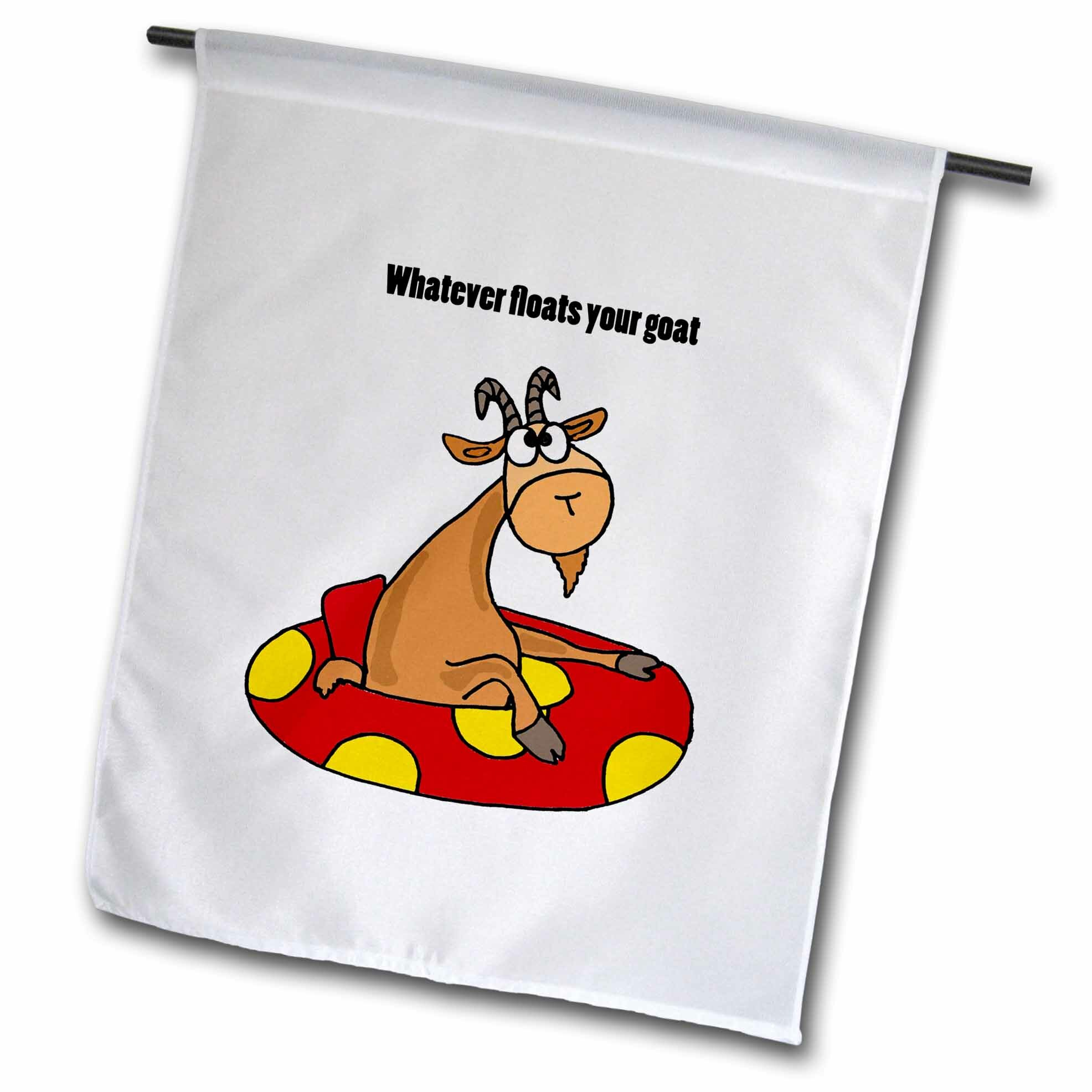 Goat Towel Whatever floats your goat