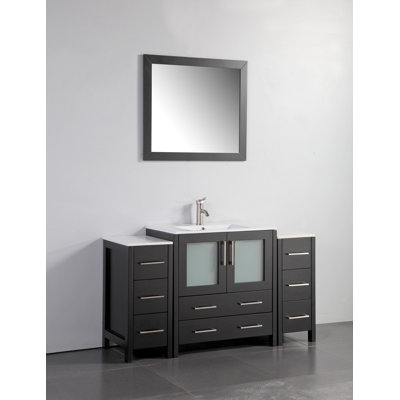 Bathroom Vanities Lexington Ky fresca torino 54" single modern bathroom vanity set with mirror Bathroom Vanities Lexington Ky fresca torino 54" single modern bathroom vanity set with mirror