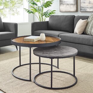 Round Small Coffee Tables You Ll Love In 2020 Wayfair