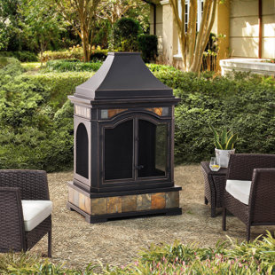 Outdoor Fireplace Grade Wayfair