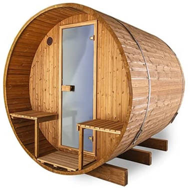 DirectWicker Direct Wicker 6 - Person Outdoor Traditional Steam Sauna in  Hemlock | Wayfair