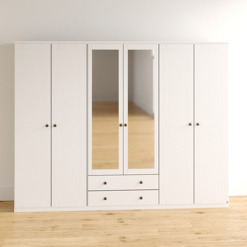 Rauch Rosenheim 6 Door Wardrobe Reviews Wayfair Co Uk