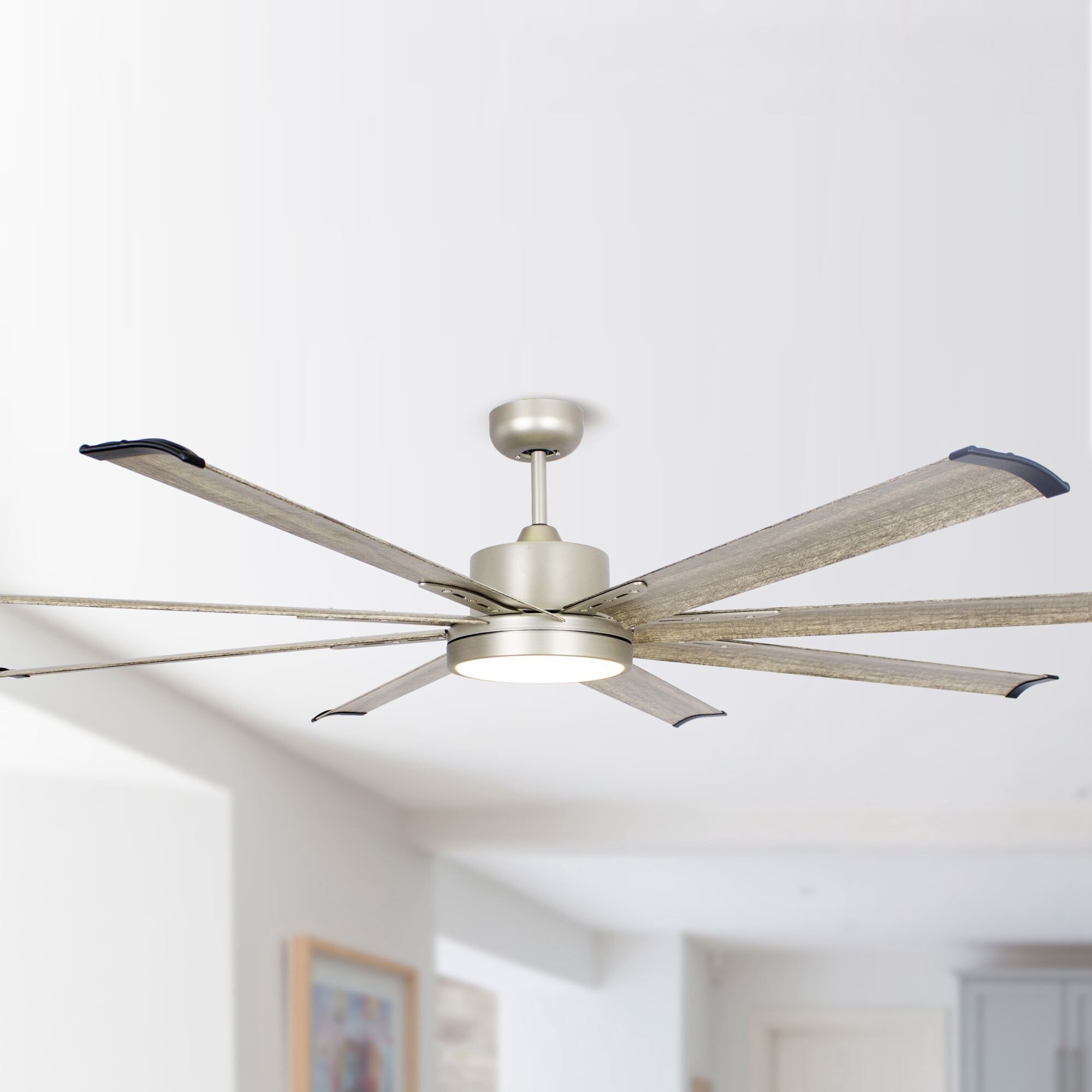 ceiling fan with upper and lower light