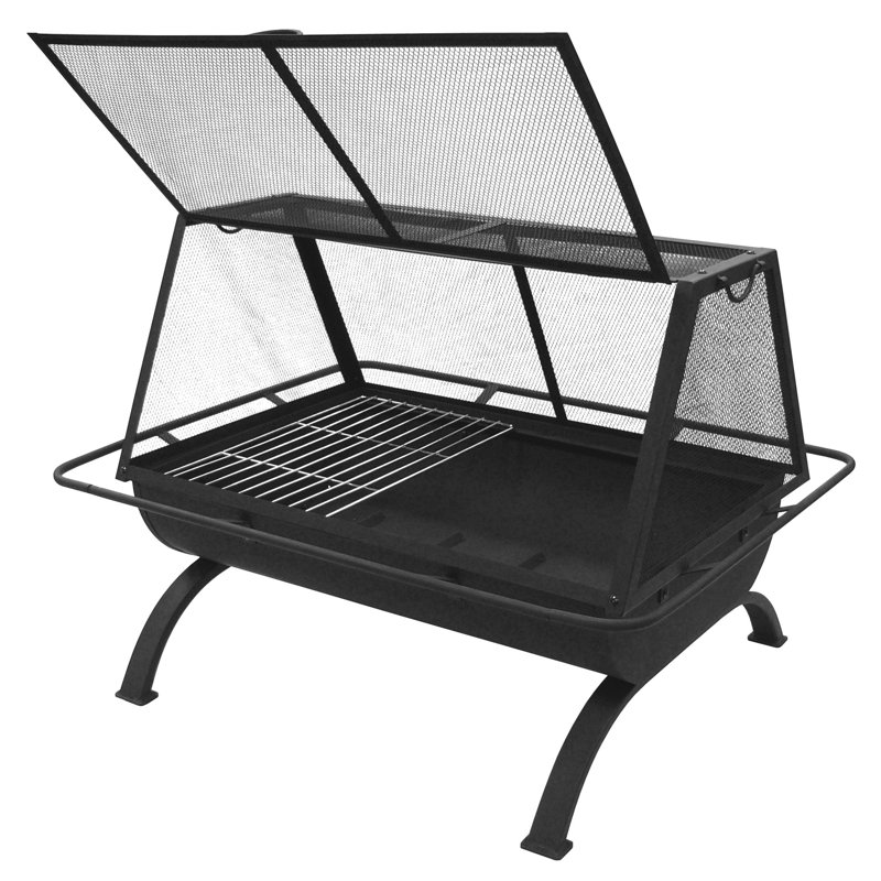 Landmann Northwoods Steel Wood Burning Fire Pit Reviews Wayfair