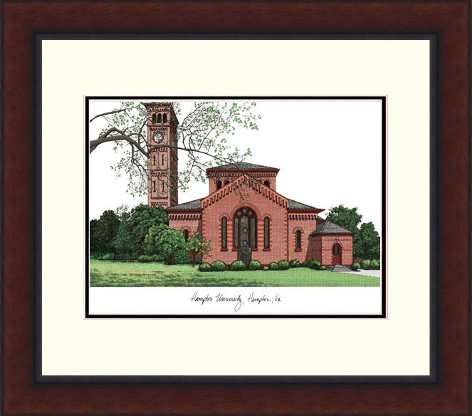 Campus Images Ncaa Hampton University Pirates Legacy Alumnus Lithograph Picture Frame Wayfair