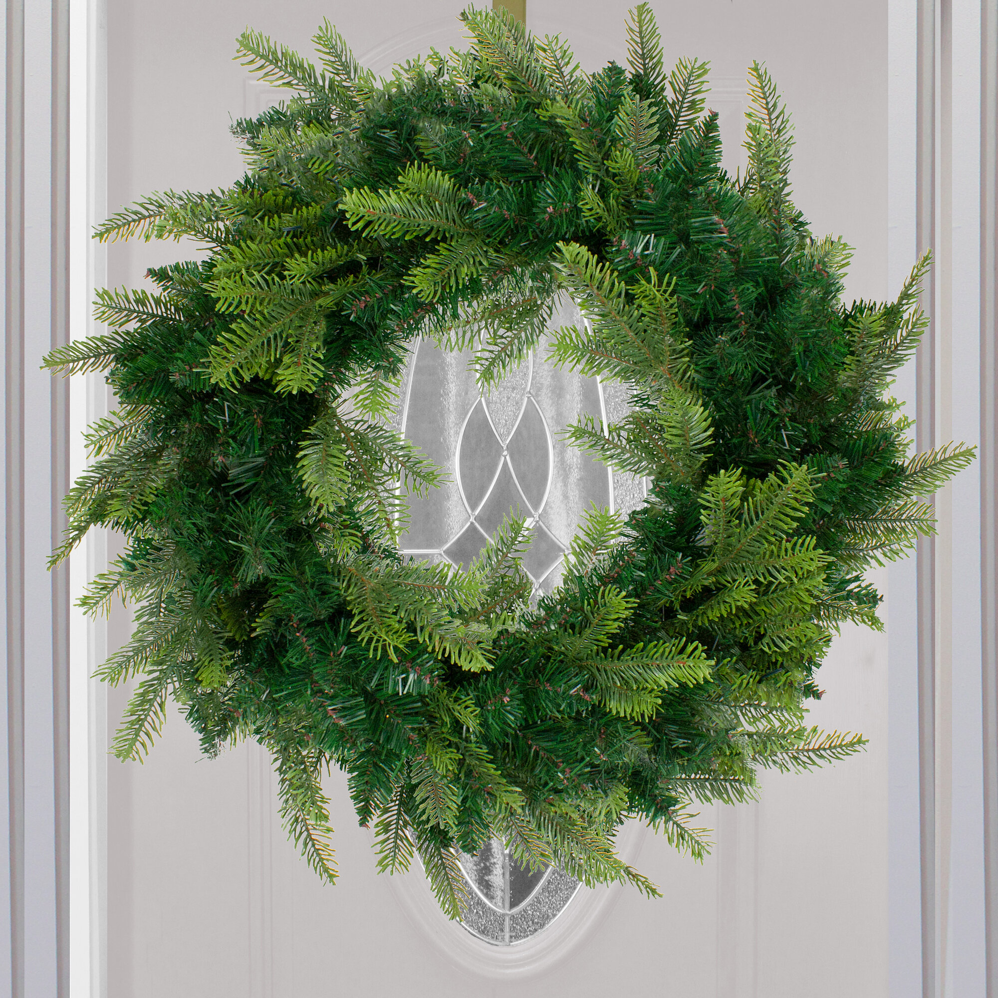 Northlight Woodcrest Pine Artificial Christmas Wreath 36 Inchunlit Wayfair