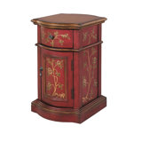 Vitti 1 Door Accent Cabinet by World Menagerie
