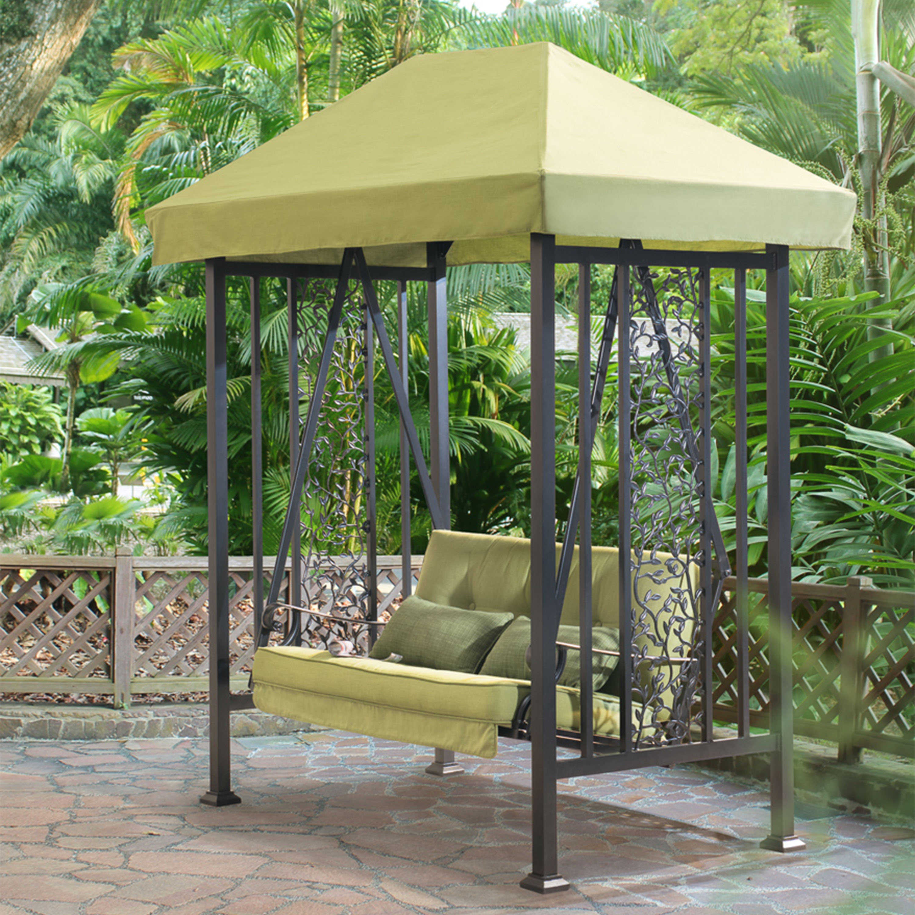 Red Barrel Studio Ashtown Porch Swing With Stand Wayfair