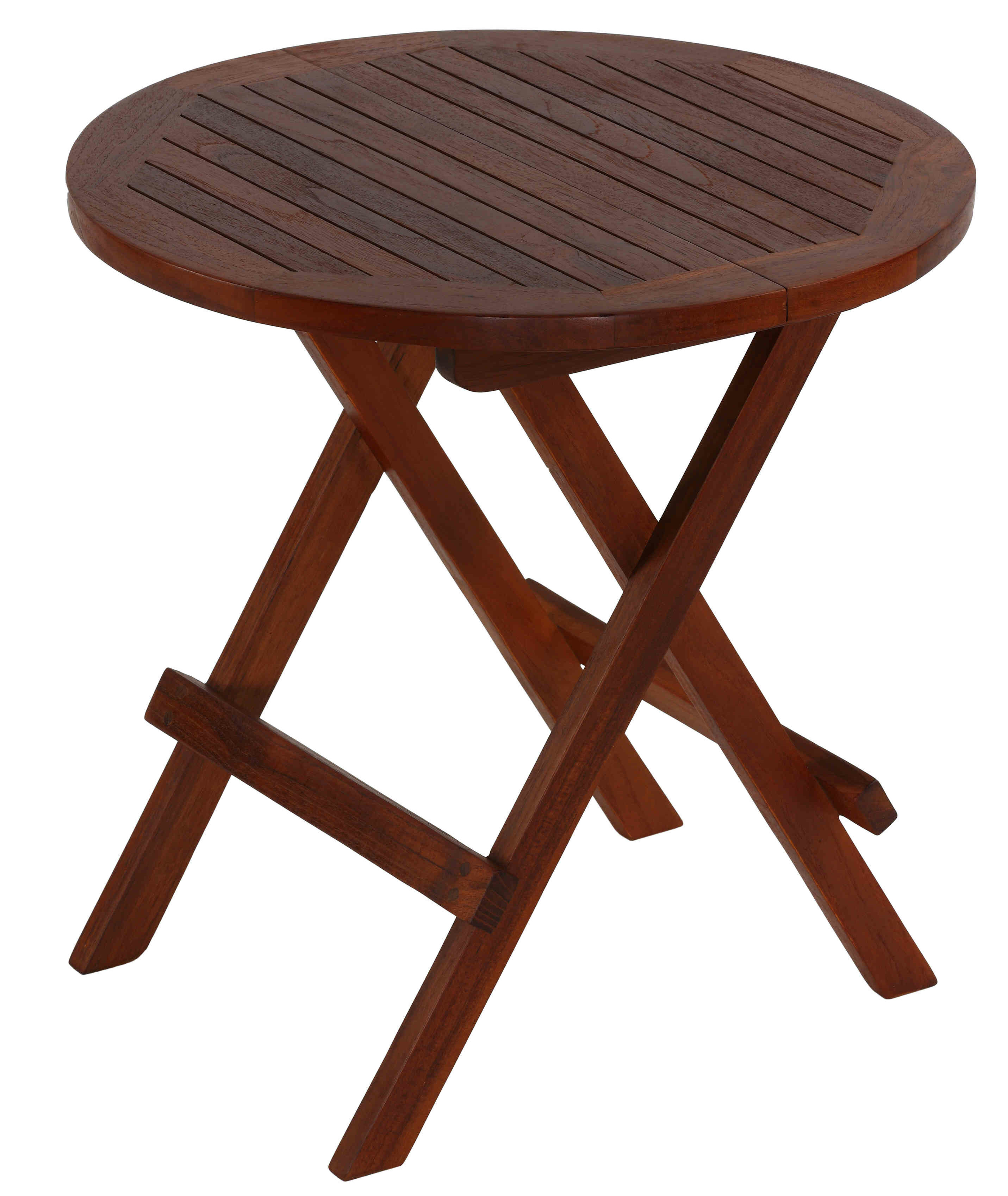 Gracie Oaks Magdy Folding Teak Side Table Wayfair