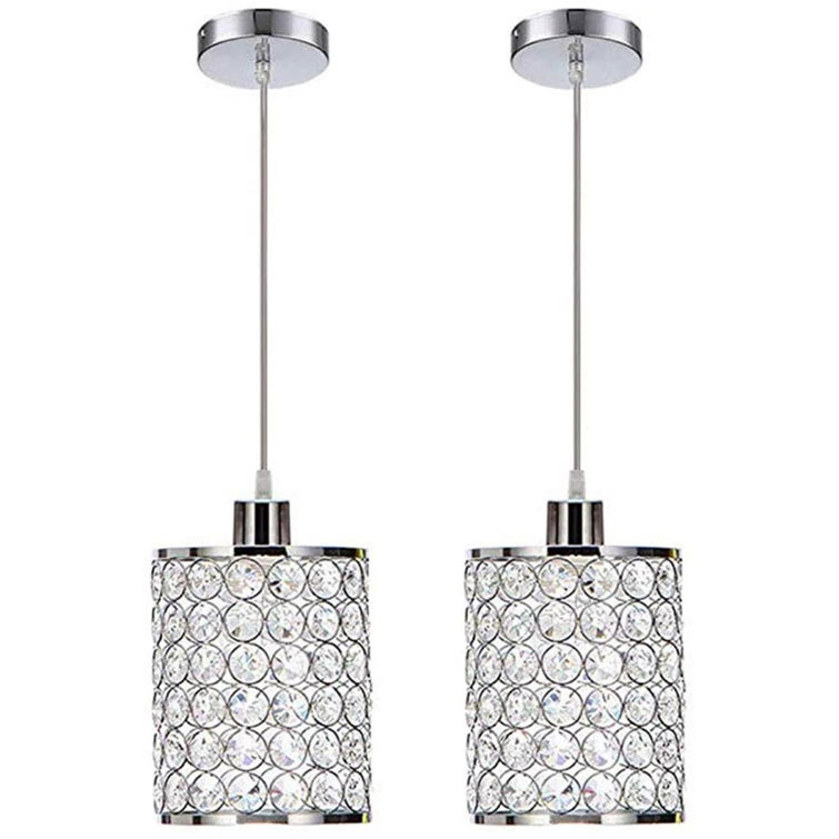 Rosdorf Park Crystal Ceiling Pendant Lighting, Adjustable Ceiling