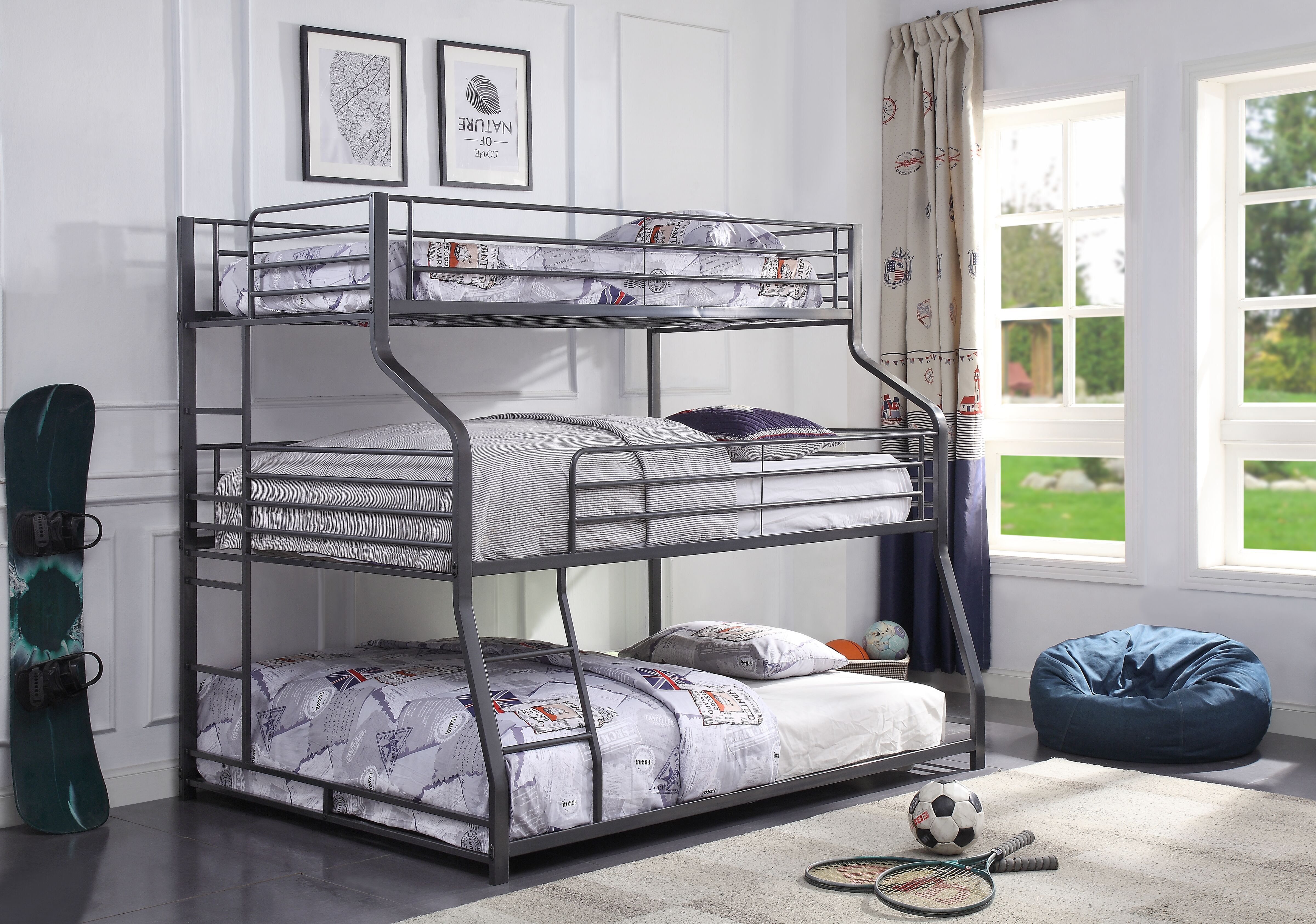 twin over full size bunk beds