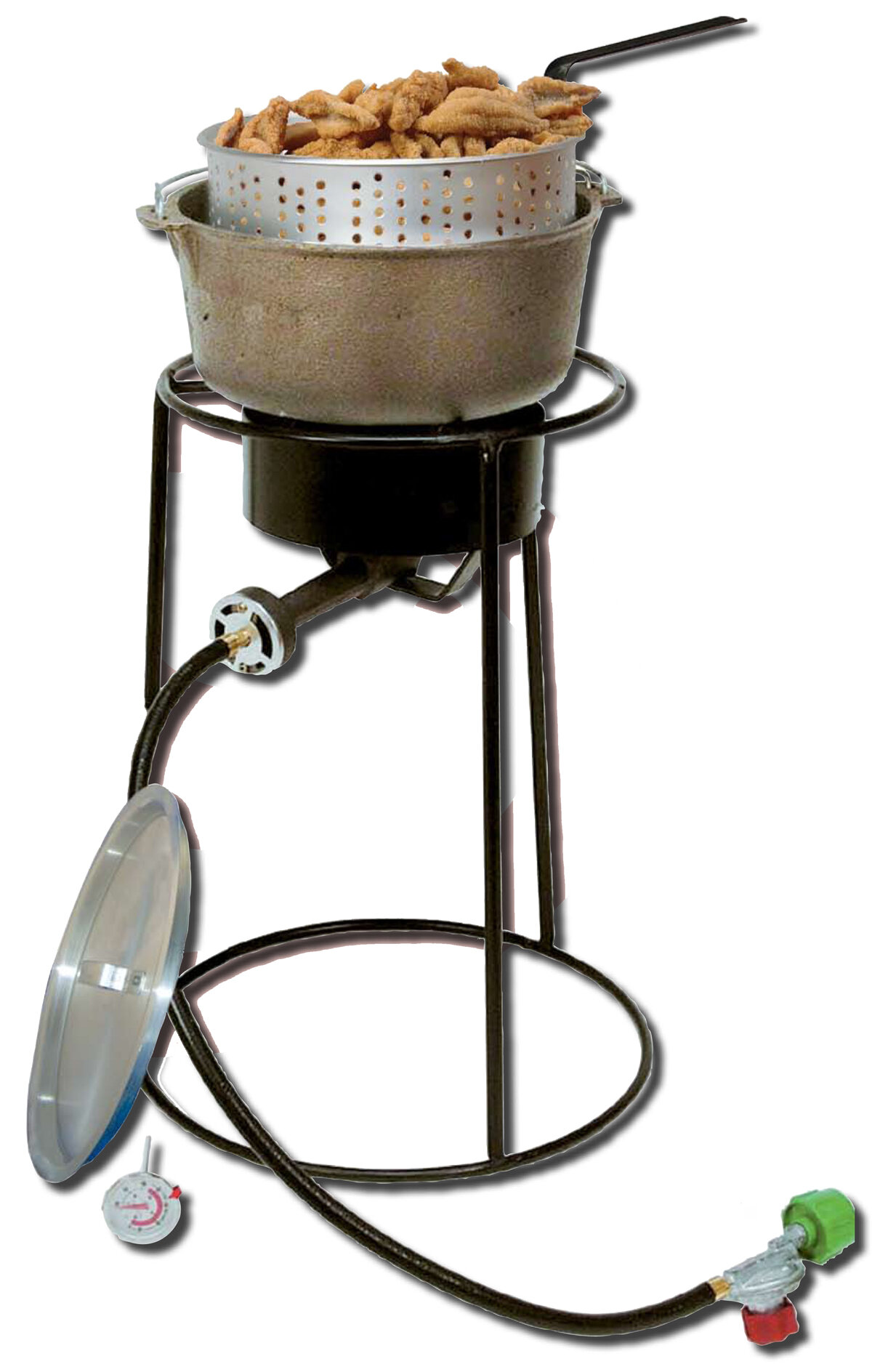 Cooking delicious meals outside is fast and easy with the King Kooker Outdo...