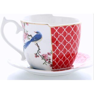 Hummingbird Garden 11 OZ Ceramic Coffee Mug or Tea Cup 